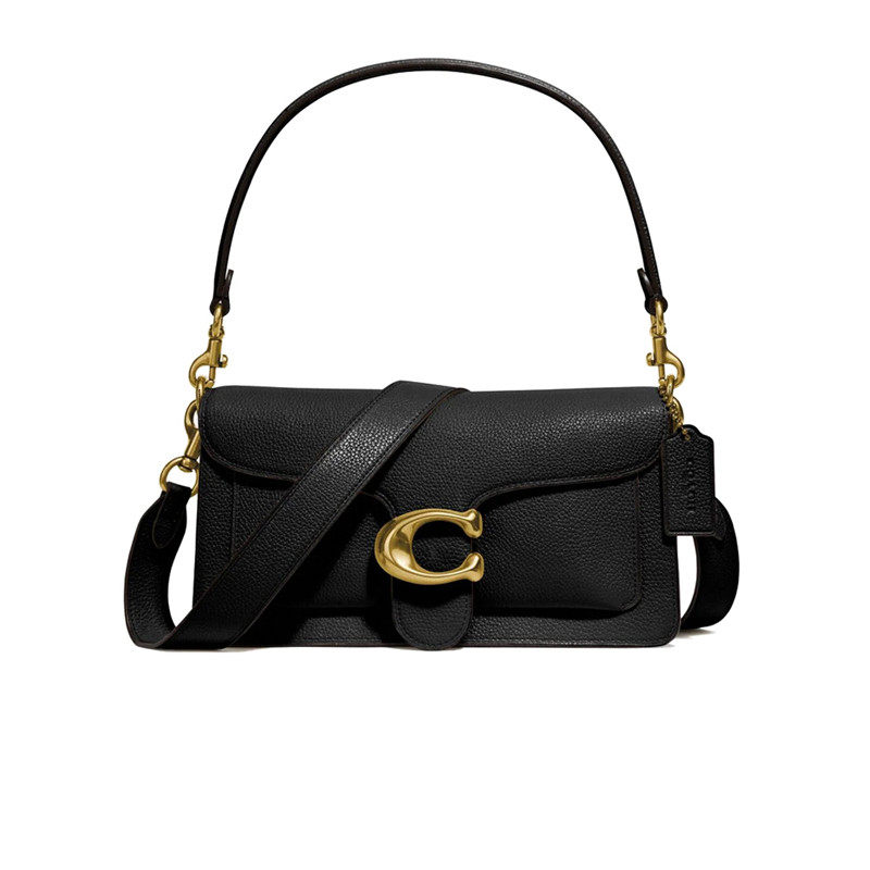 COACH/蔻驰女包新款Tabby小号经典牛皮翻盖单肩斜挎手提包 73995