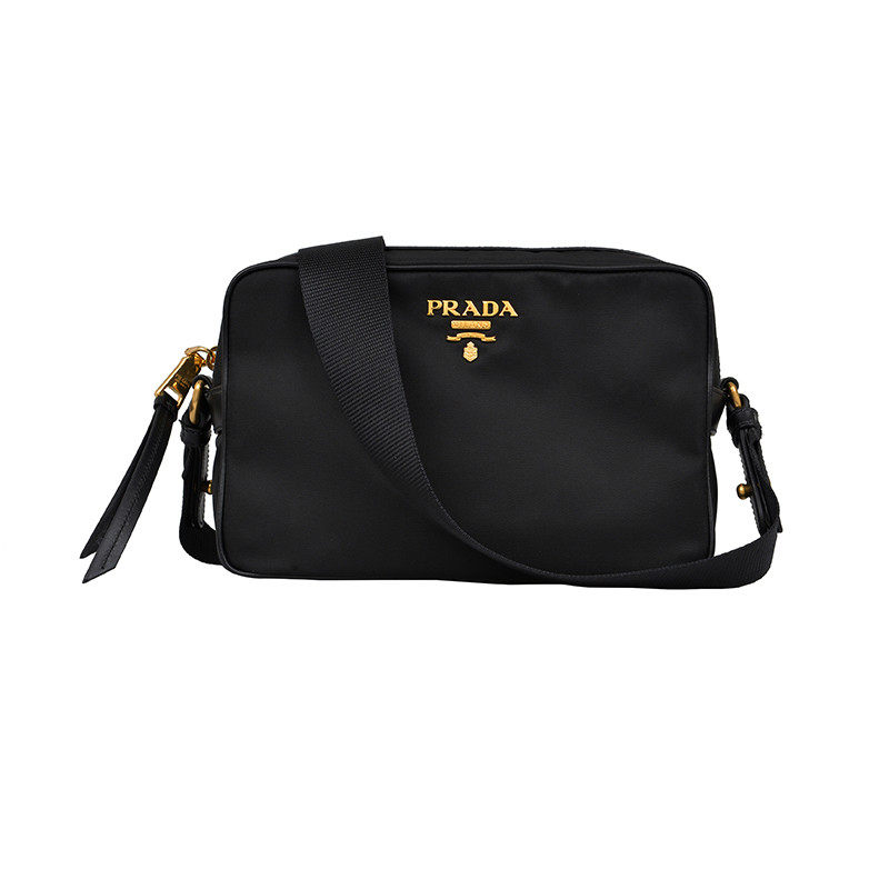 PRADA/普拉达女包相机包时尚尼龙单肩斜挎包 1BH089 QXO F0002