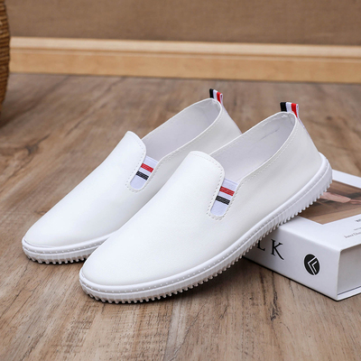 平底小白鞋板鞋软底透气