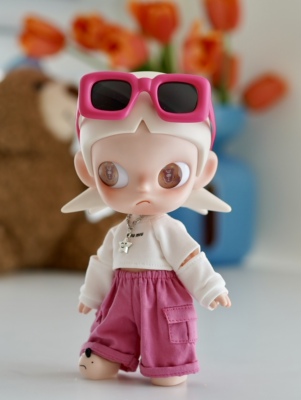 zsiga娃衣超短上衣工装裤八分娃嘎子姐molly、dimoo、hacipupu穿