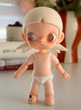 Zsiga嘎子姐防染服八分娃通用Molly防染服娃衣弹力大不用拔头穿