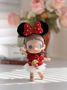 zsiga娃衣molly娃衣红色毛衣纱裙少女风bjd娃衣可动人偶八分娃衣