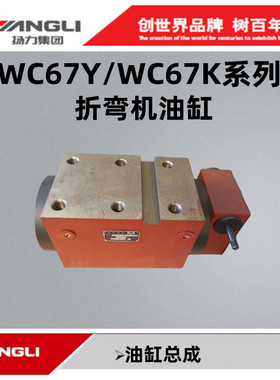 扬力国力WC67Y/WC67K-100/3200折弯机配件液压元件系统装置液压缸