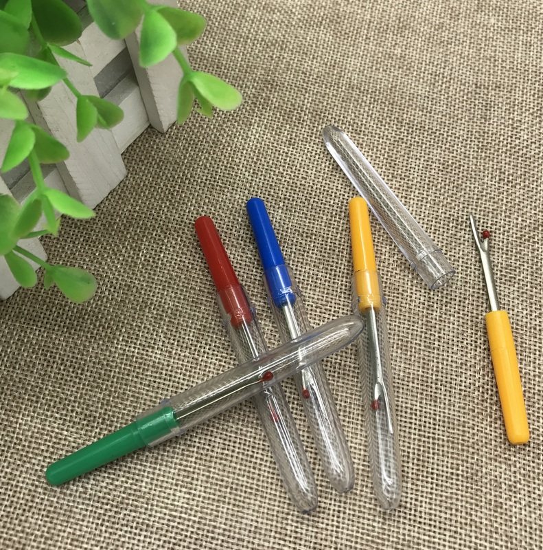环保塑料柄拆线器 十字绣拆线器缝纫配件套装里的小工具2个装包邮
