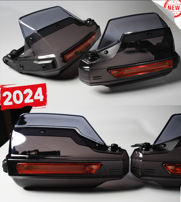 摩托车把手罩护弓防风雨水手把套挡风罩护手板改装配件四季通用