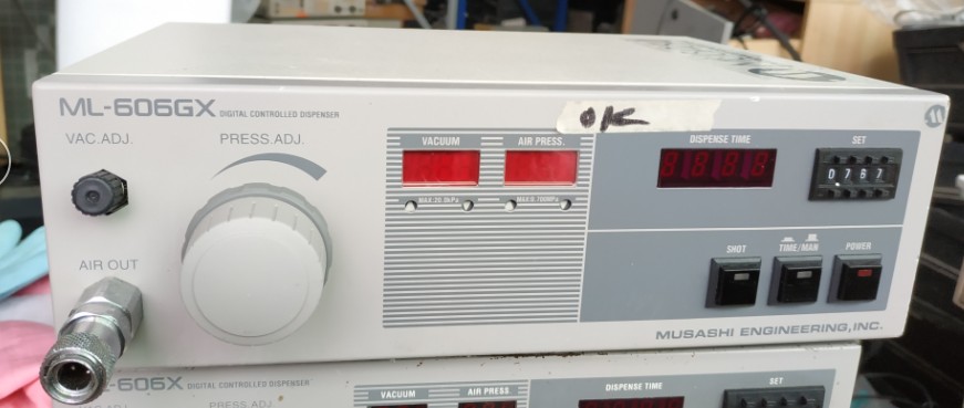 ML-606X日本武藏MUSASHI 全自动点胶机  ML-606GX 滴胶机505GX