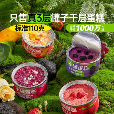 芝洛洛罐罐小蛋糕休闲下午茶