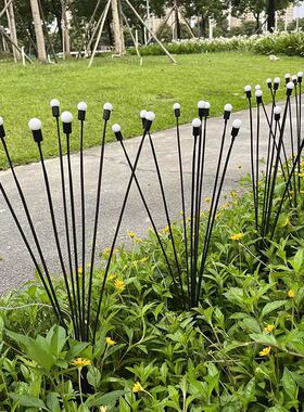 led户外风动萤火虫插灯草坪浪漫