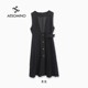 Aesomino 新品 衣莎美诺春秋背心裙黑色Y660C6573