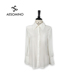 AESOMINO衣莎美诺春秋真丝桑蚕丝衬衫 白色Y318S2340