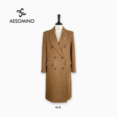 AESOMINO衣莎美诺冬长款 西装 外套Y364D9036