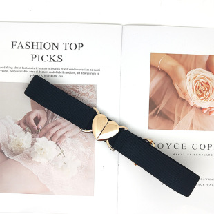 腰带女款松紧懒人皮带无痕可调节百搭高弹力腰封高档配裙子羽绒服