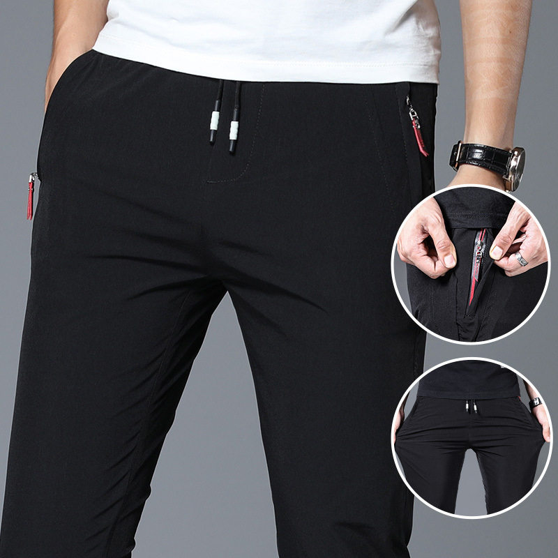 man summer ultrathin Borneol Casual pants Korean Edition Self cultivation Pencil Pants student motion Quick drying trousers Straight trousersin the Men's clothing, Casual pants  category - from Buy2taobao.com to provide professional Taobao agent buy service