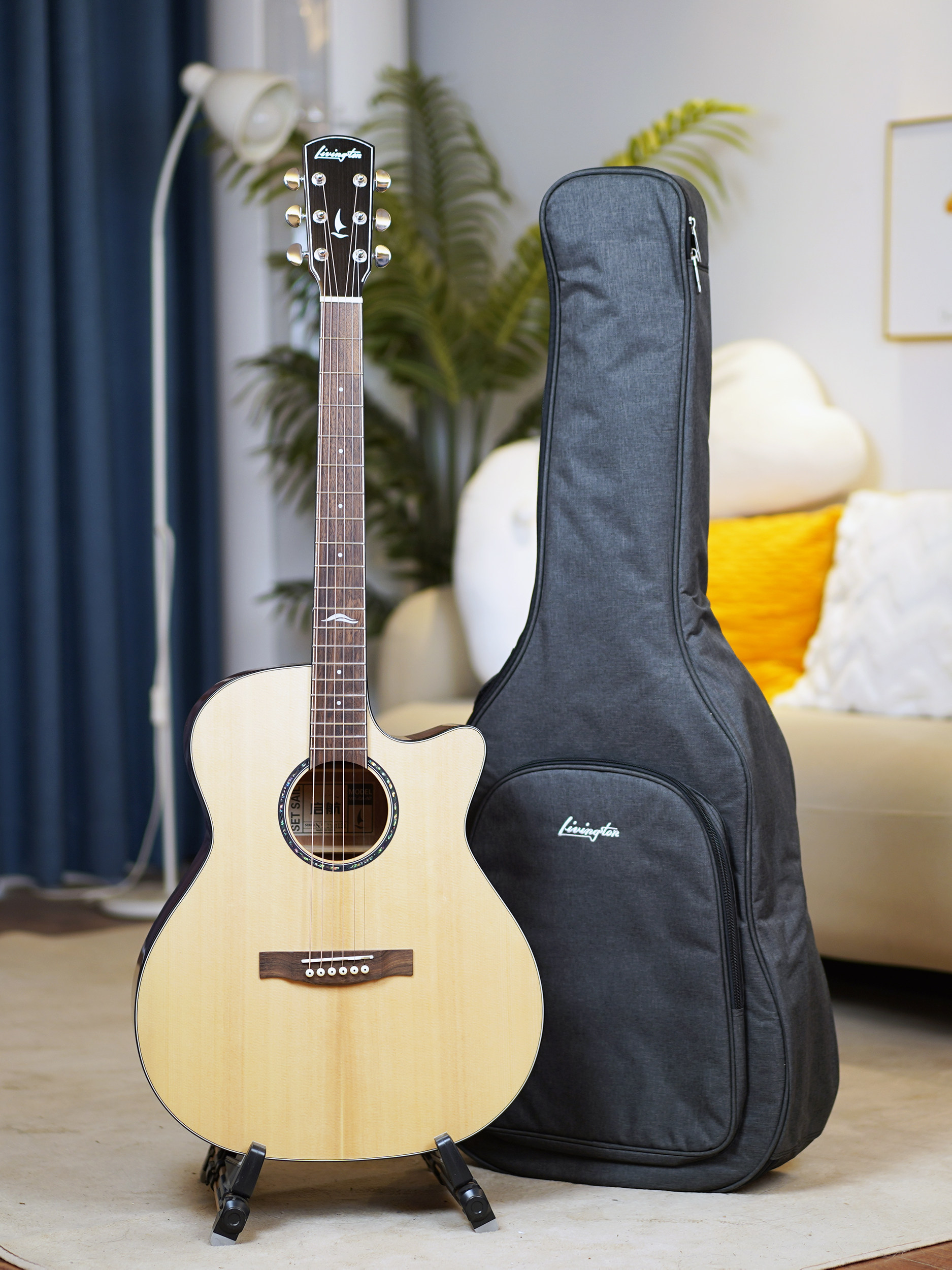 山山吉他 正品利威斯顿-启航 民谣弹唱新手入门吉他