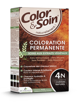 法国 LES 3 CHENES三橡树长效染发剂 3N