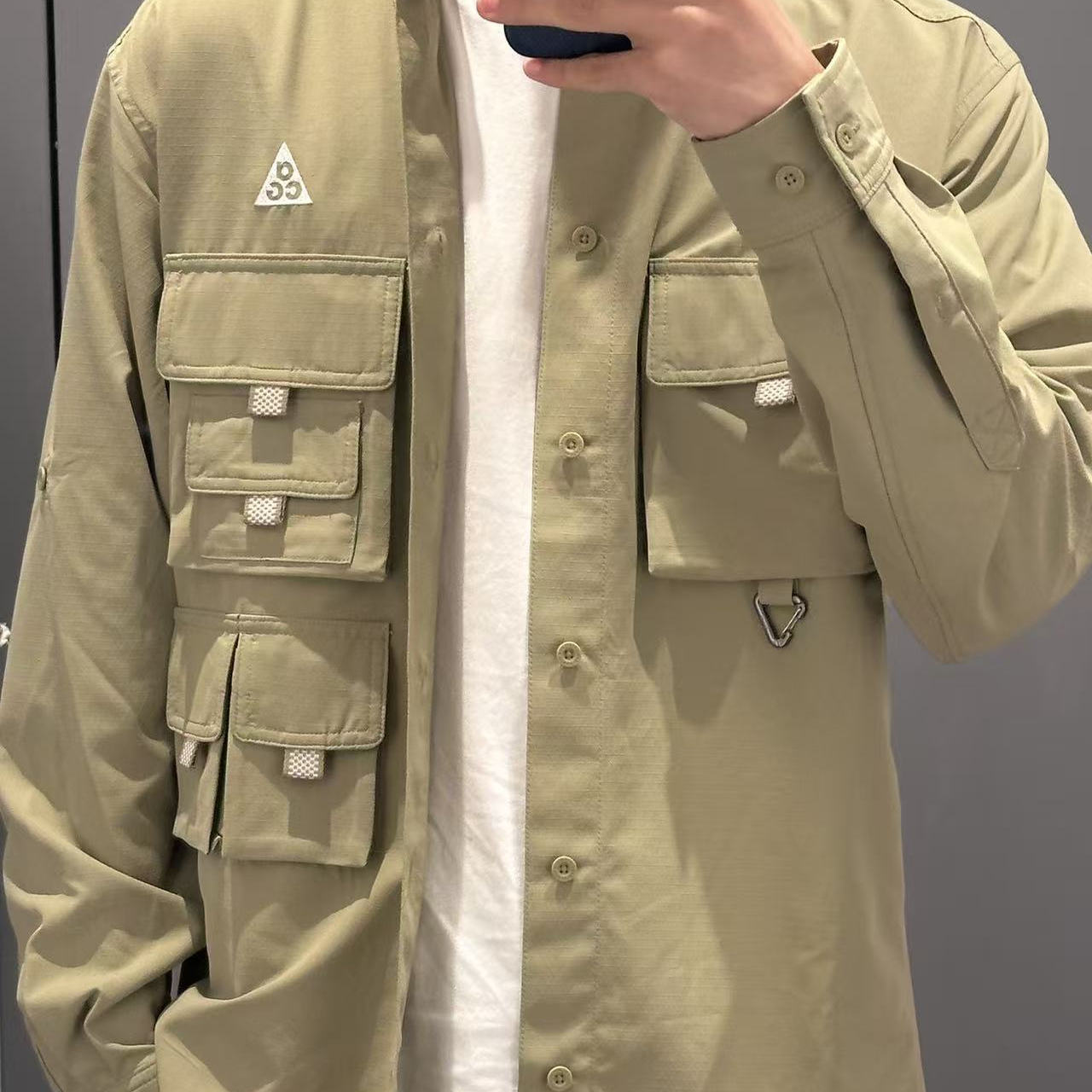 耐克男子户外防晒夹克衬衫