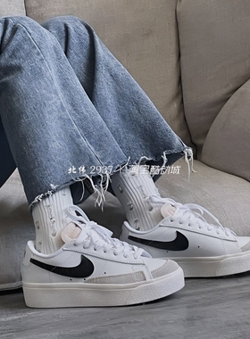耐克/Nike Blazer Platform 女子低帮厚底增高板鞋DJ0292-101-103