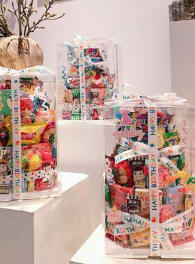 零食蛋糕diy材料插件模型泡沫零食礼盒包装塔diy蛋糕材料包