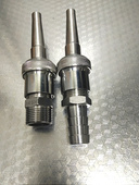 冲猪圈冲地洗车高压增压水枪头带螺纹水柱式 喷头水泵用直喷喷枪头