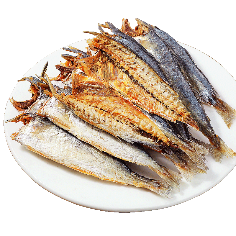 福建巴浪魚干干貨特產海鮮無頭去內臟小魚干下飯菜炒菜咸魚干海魚