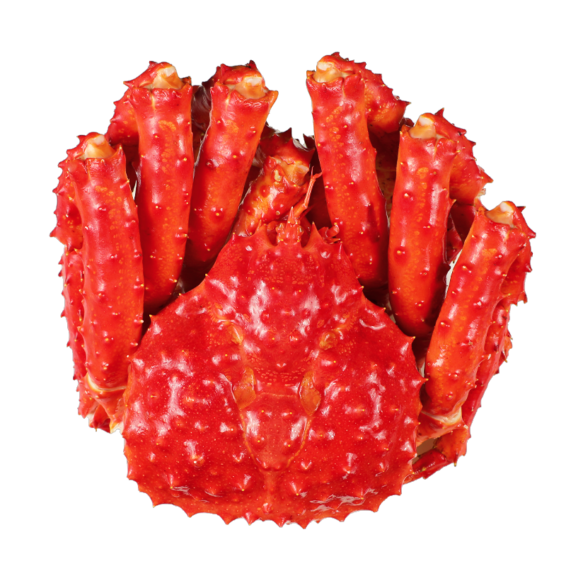 帝王蟹超大鮮活智利進(jìn)口熟凍海鮮水產(chǎn)特大螃蟹皇帝蟹年貨送禮禮盒