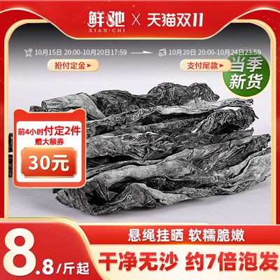 万人推荐！霞浦干海带干货中段