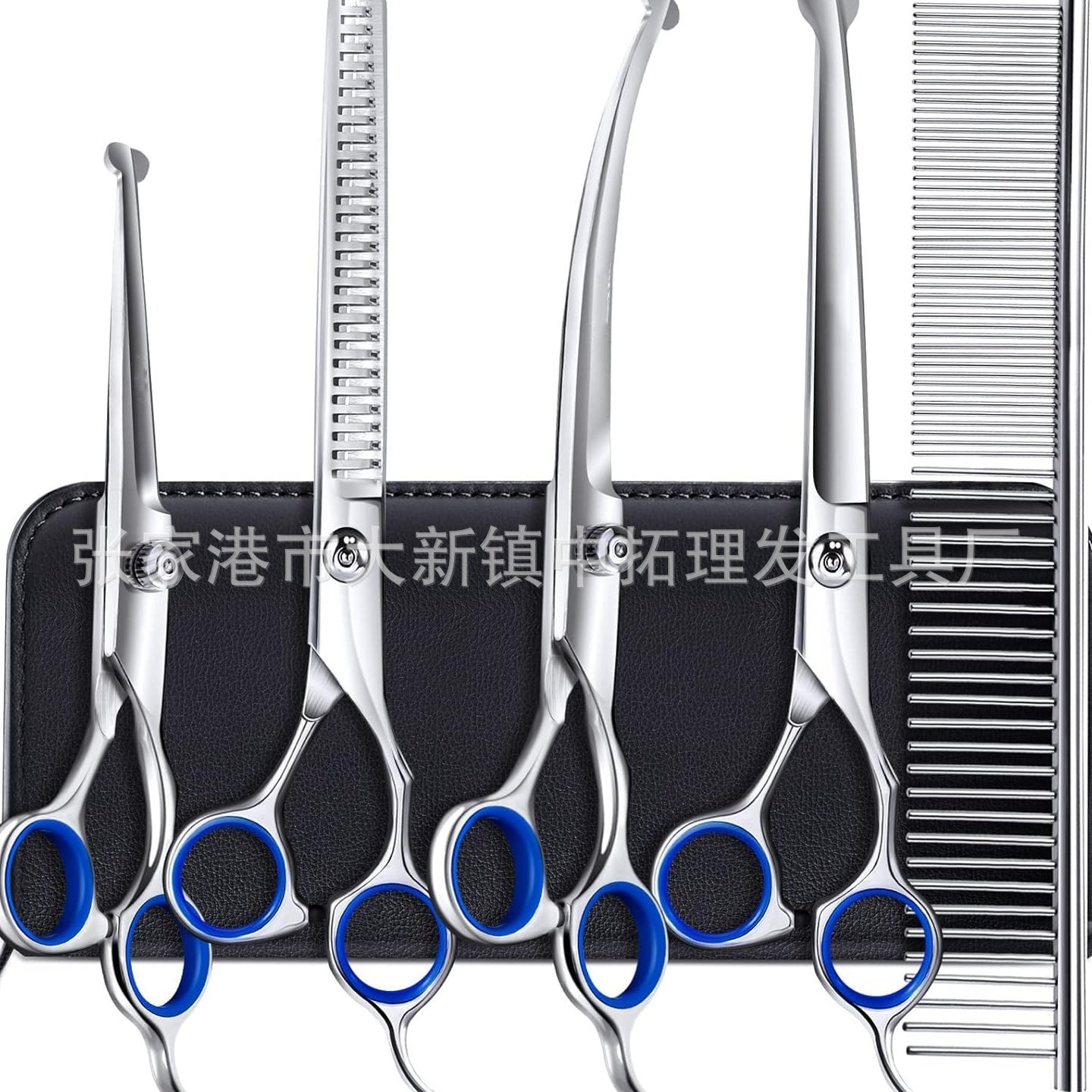 亚马逊宠物剪刀美容剪泰迪金毛狗狗理发打薄剪短宠物剪