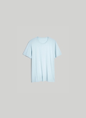 美系M 男款 棉质 成衣染色Allday圆领休闲短袖舒适T恤 两色