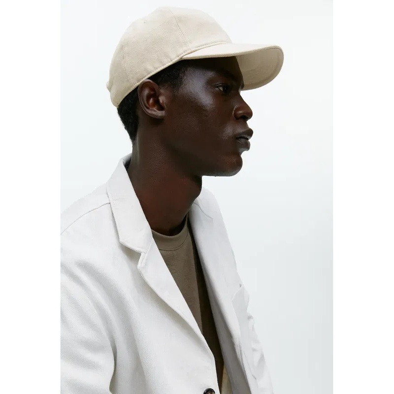 北欧极简一张纸休闲棉麻布棒球帽