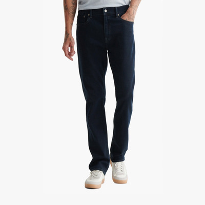 美系中产LB410蓝黑色直筒裤