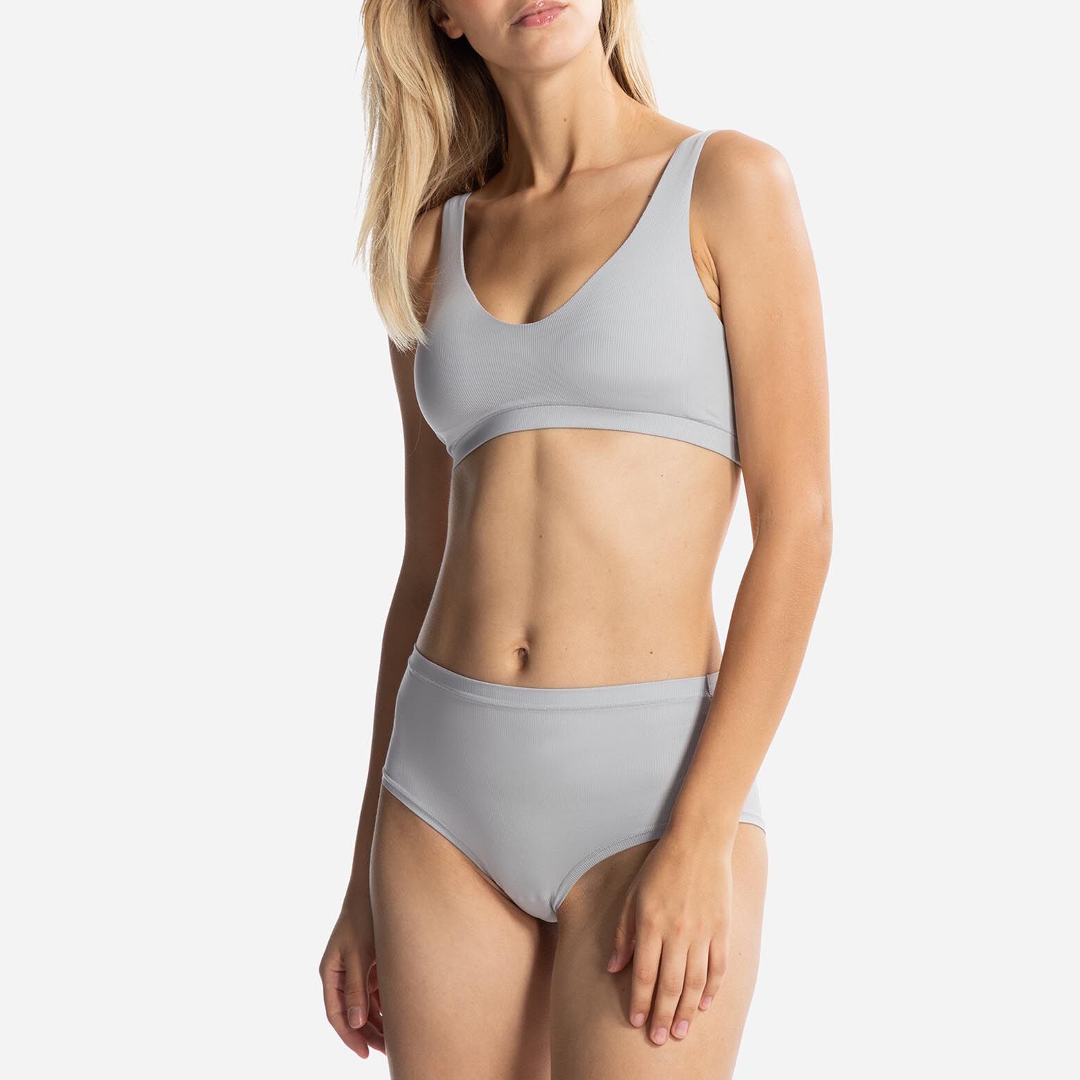 罗纹弹力高腰舒适三角裤内裤多色