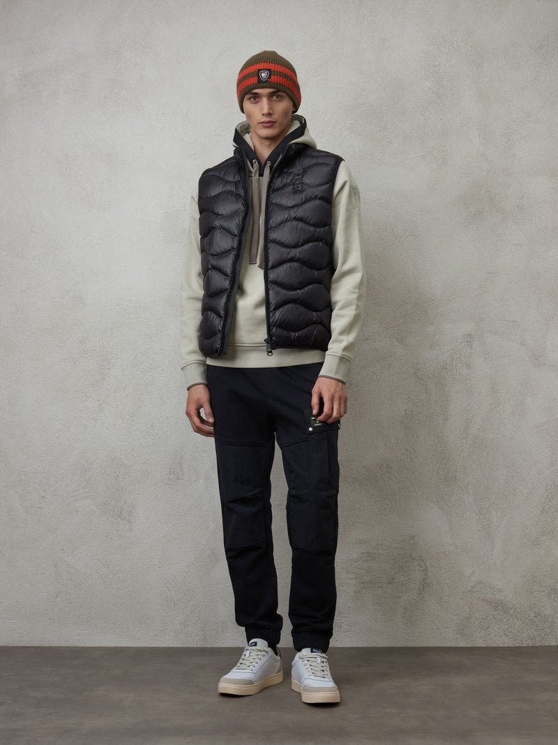 美系户外BL@uer男款 多色 防水防风双链头绗缝立领马甲夹克外套,男装,常规马甲,淘宝优惠券,粉丝福利购,淘宝优惠卷