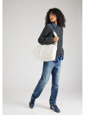 丹麦极简OB diana灰色高圆领套头长袖毛衣针织衫 两款