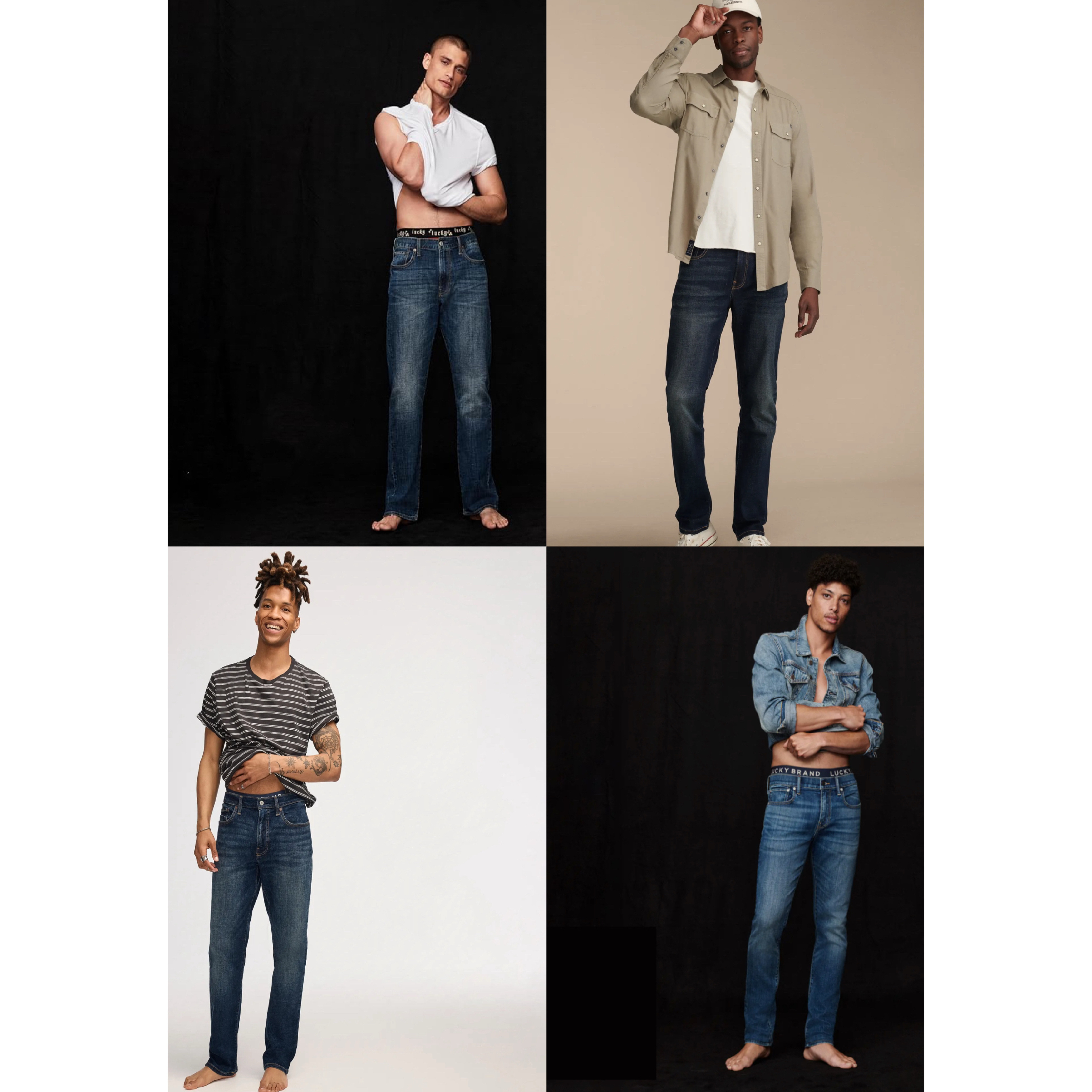 美系LB410/329/223/181直筒裤