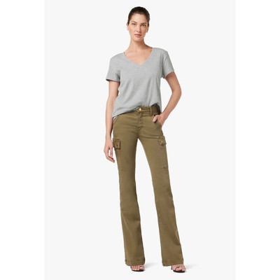 洛杉矶轻奢j*e's绿色靴形工装裤