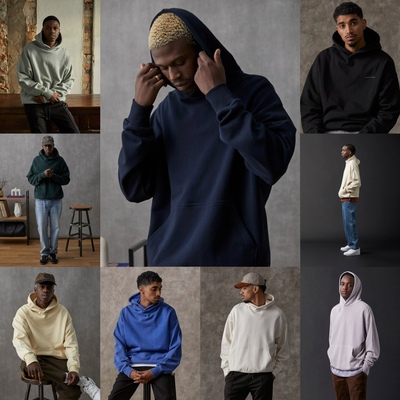 新式街头潮牌ILU重磅连帽卫衣