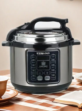 pressure cooker5L大容量家用多功能电饭煲智能预约跨境电压力锅