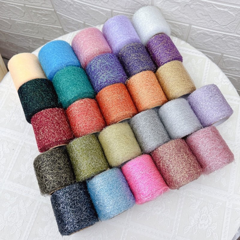 金银丝乱网面料蜘蛛网镂空蕾丝乱网纱纯色手工diy蝴蝶结金线网纱,居家布艺,丝带/绸带/布带,淘宝优惠券,粉丝福利购,淘宝优惠卷