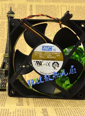 AVC DATA1238B4H 12038 24V 0.50A 12CM 发那科数控机床风扇