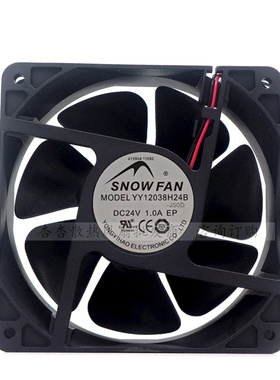 原装南韩NONOI G1238E24B2 24V 0.6A 12038 大风量变频器轴流风扇