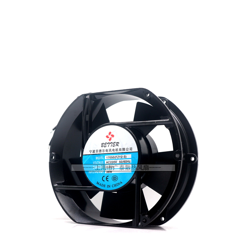 宁波贝德尔17050FZY2-S/220V，170*150*50双滚珠轴流散热风机