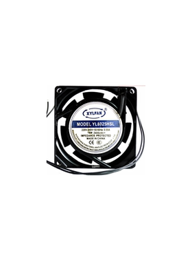 全新XYLFAN风机YL8025HSL/HBL滚珠/含油8CM厘米8025散热风扇220V