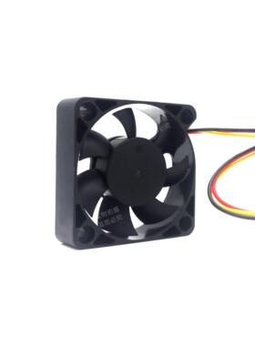 全新5cm厘米滚珠FG测速RD告警50x50x15mm5v12v24v3线5015散热风扇