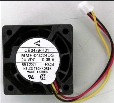 三菱MR-J3驱动器风扇CB0479-H01 MMF-04C24DS-RCB 24V 0.09A