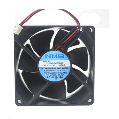 NMB 3110KL-04W-B50 8025 12V 0.30A 8CM 滚珠散热风扇80*80*25MM
