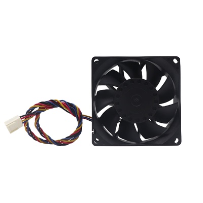 全新8cm厘米8025增压80x80x25mm滚珠5v12v24v控速pwm温控散热风扇