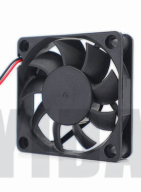 亿达6cm/厘米 公分6015含油轴承12V 24V 3线停转告警功能散热风扇