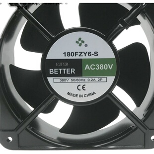 380V220V 60HZ 宁波贝德尔 18CM 0.2A 轴流静音风扇 180FZY6