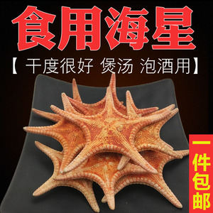 天然海星干中药材海星干货深海五角星食用煲汤泡酒料干海星海麻雀