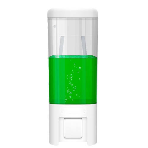 莫顿（MODUN）挂壁式皂液瓶商用卫生间皂液器皂液盒双头手动皂液